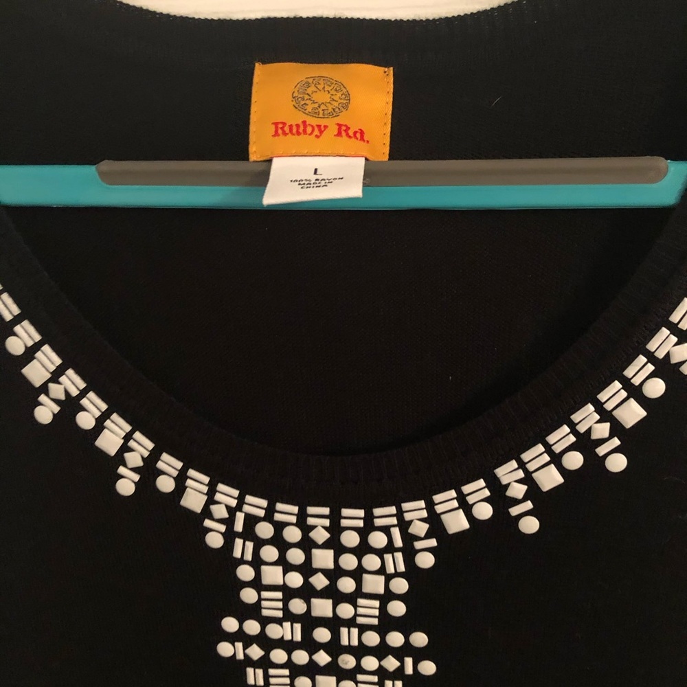 Ruby Rd knit tank - Picture 2 of 4